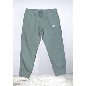 NEW Nike Men's XXL Standard Fit Taper Leg Joggers Mint Green Pockets Drawstring